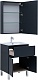 Aquanet Мебель для ванной Алвита New 60 1 ящик 2 дверцы антрацит матовая – картинка-29